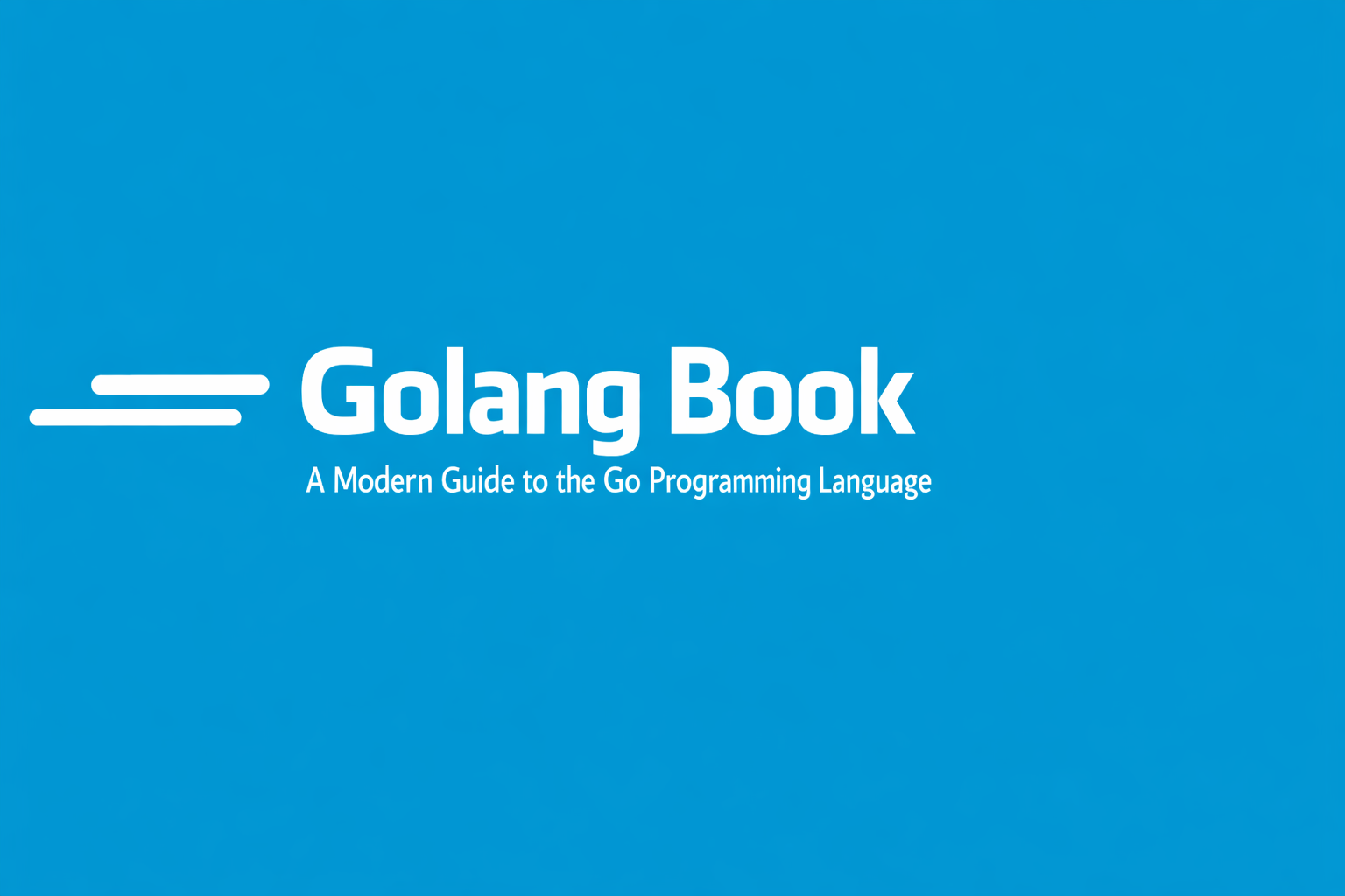 My Golang Book